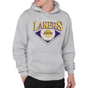 NBA Lakers Unisex Hoodie Size L Official Licensed Los Angeles Fleece Sweatshirt